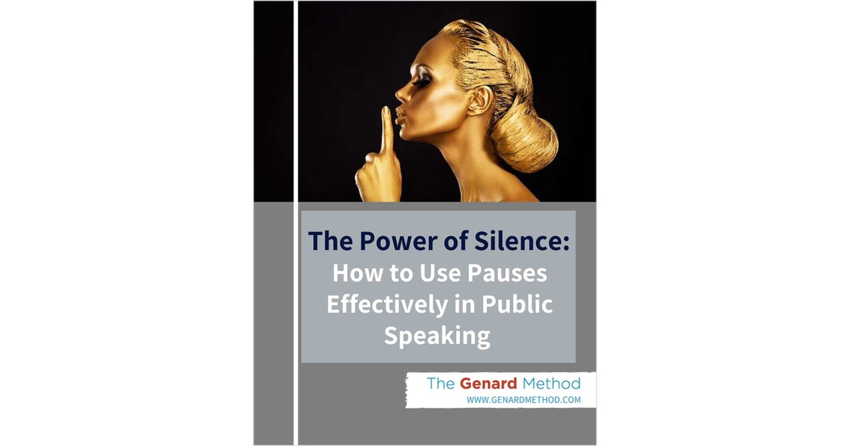 The Power of Silence: How to Use Pauses Effectively in Public Speaking