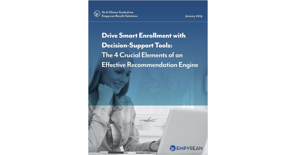 Drive Smart Enrollment with Decision-Support Tools: The 4 Crucial Elements of an Effective Recommendation Engine