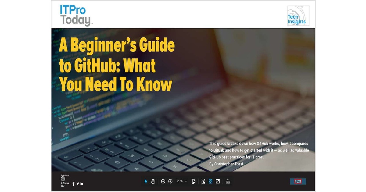 A Beginner's Guide to GitHub: What You Need To Know