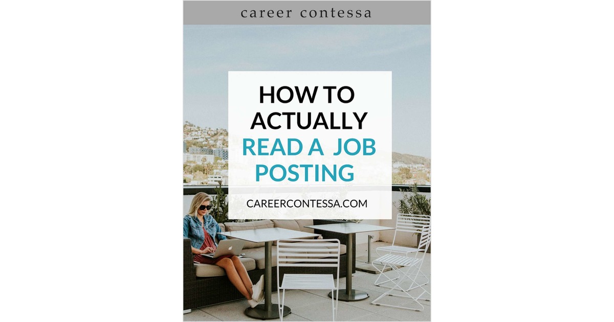 How to Actually Read a Job Posting