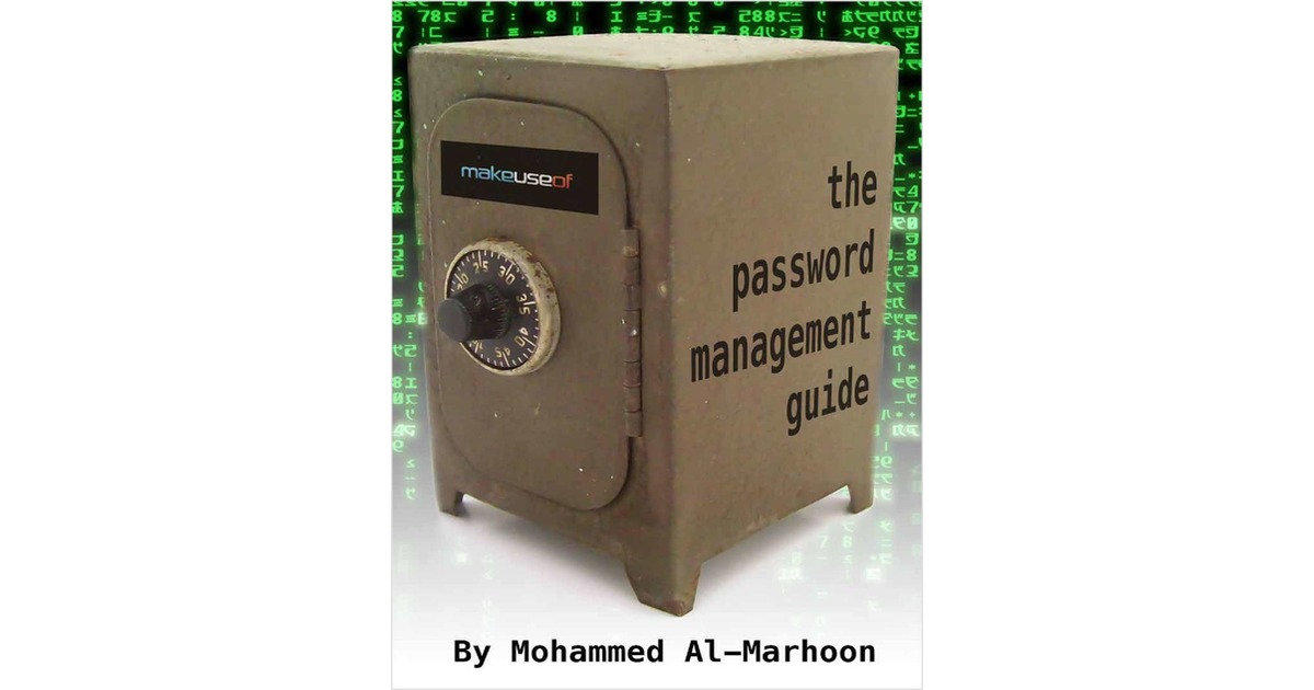 The Password Management Guide