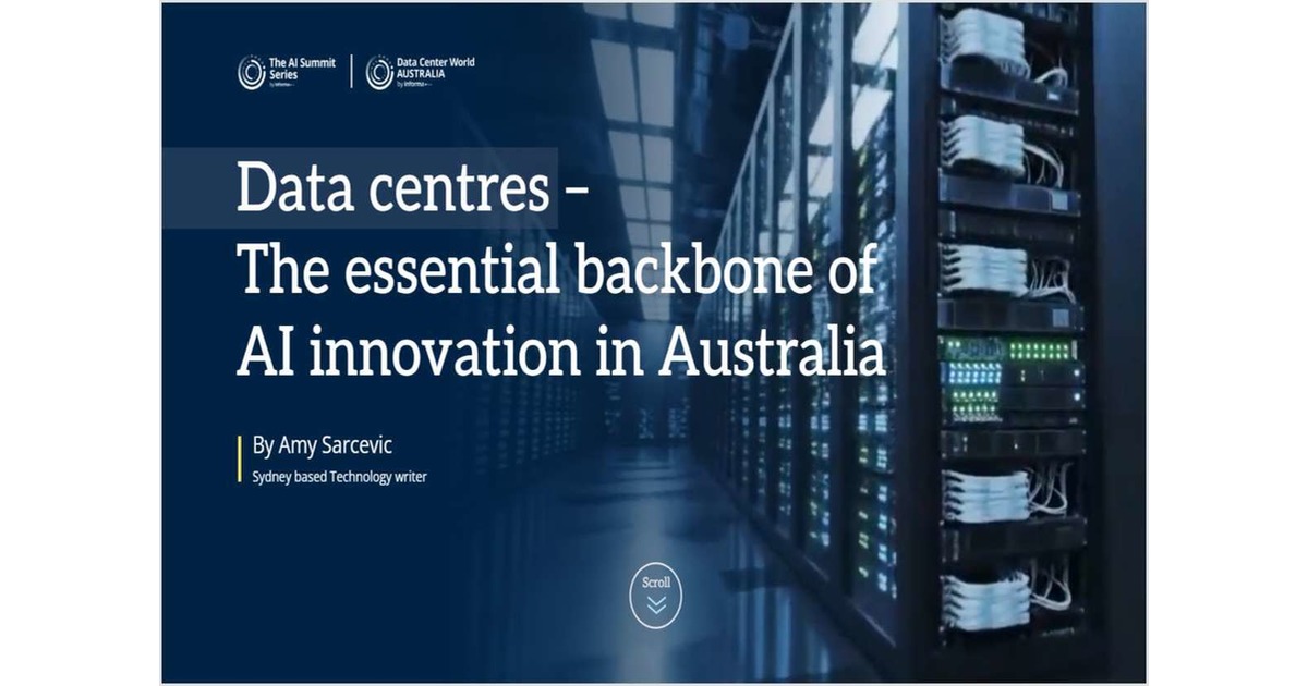Data Centres - The essential backbone of AI innovation in Australia