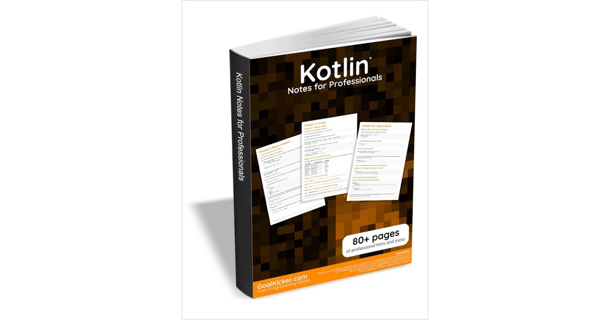 Kotlin Notes for Professionals